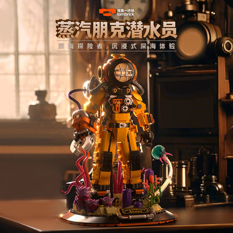 Afobrick Iambrick Steampunk Diver