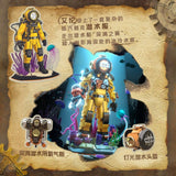 Afobrick Iambrick Steampunk Diver, view 2