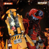 Afobrick iBlock City Dream Heroes Mech Firefighter, view 4