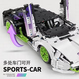 Afobrick IM MASTER 9804 Gradient Lamborghini 2127pcs, view 6