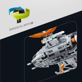 Afobrick IM MASTER Mechanical Master 6811 starfighter 1020pcs, view 3