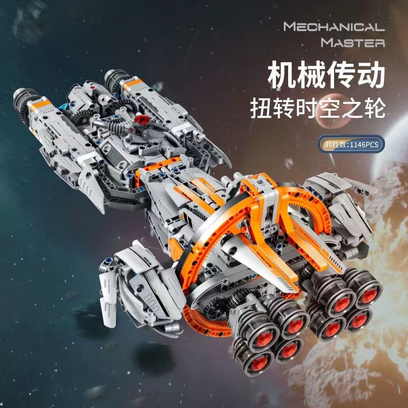 Afobrick IM MASTER Mechanical Master 6812 starfighter 1146pcs