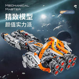 Afobrick IM MASTER Mechanical Master 6812 starfighter 1146pcs, view 2