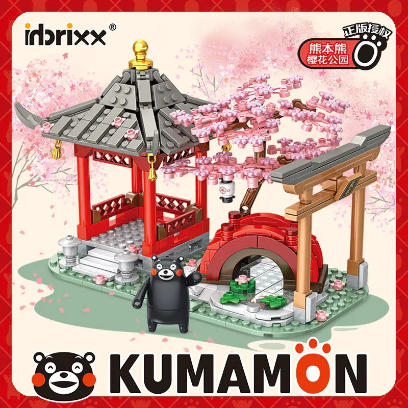Afobrick Inbrixx 880011 Kumamon Sakura Park