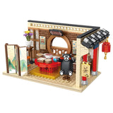 Afobrick Inbrixx 880012 Kumamon Morning Tea Shop, view 2