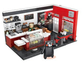 Afobrick Inbrixx 880013 Kumamon Cafe, view 2