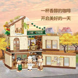 Afobrick Inbrixx 881101 Teddy Bear Cafe, view 3