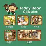 Afobrick Inbrixx 881101 Teddy Bear Cafe, view 4