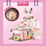 Afobrick INBRIXX 881105 teddy Milk Tea Shop, view 2
