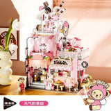Afobrick INBRIXX 881105 teddy Milk Tea Shop, view 3