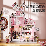 Afobrick INBRIXX 881105 teddy Milk Tea Shop, view 4