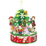 Afobrick Inbrixx 881305 Teddy Bear Christmas Music Box, view 2