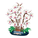 Afobrick JAKI JK2908 Snow Jade Phalaenopsis Orchid, view 4