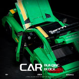 Afobrick JD104 Mercedes Green Demon, view 6