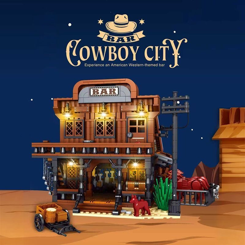 Afobrick JD108 Western Cowboy BAR
