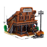 Afobrick JD108 Western Cowboy BAR, view 5