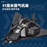 Afobrick JIE STAR 58058 F-117A Nighthawk, view 3