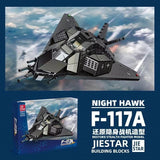 Afobrick JIE STAR 58058 F-117A Nighthawk, view 4