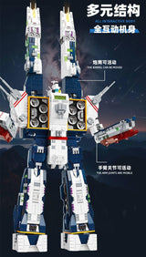 Afobrick JIE STAR 58144 SDF-1 Macross, view 6