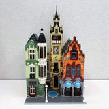 Afobrick JIE STAR 89103 Clock Tower Square 7188pcs, view 2