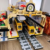 Afobrick JIE STAR 89104 The Train Station: Studgate 3950pcs, view 4