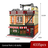 Afobrick JIE STAR 89106 Central Perk Friends 4335pcs, view 3