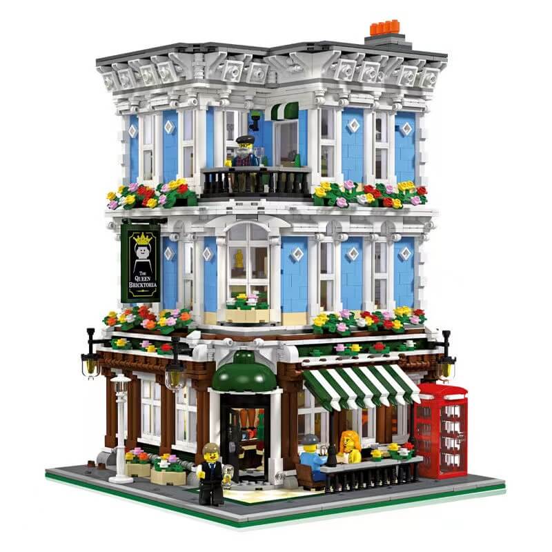 Afobrick JIE STAR 89110 The Queen Bricktoria 3600pcs