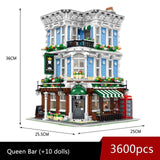 Afobrick JIE STAR 89110 The Queen Bricktoria 3600pcs, view 3