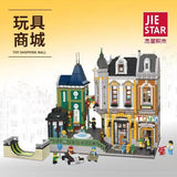 Afobrick JIE STAR 89112 Toys Store Afol Square 5290pcs, view 4