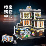Afobrick JIE STAR 89113 The Fountain Square 3420pcs, view 3