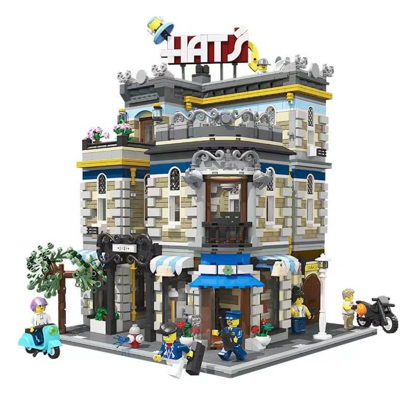 Afobrick JIE STAR 89121 Hat Shop 3140pcs