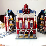 Afobrick JIE STAR 89123 Red Brick University 6355pcs, view 2
