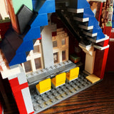 Afobrick JIE STAR 89123 Red Brick University 6355pcs, view 4