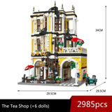 Afobrick JIE STAR 89124 Tea Shop 2985pcs, view 4