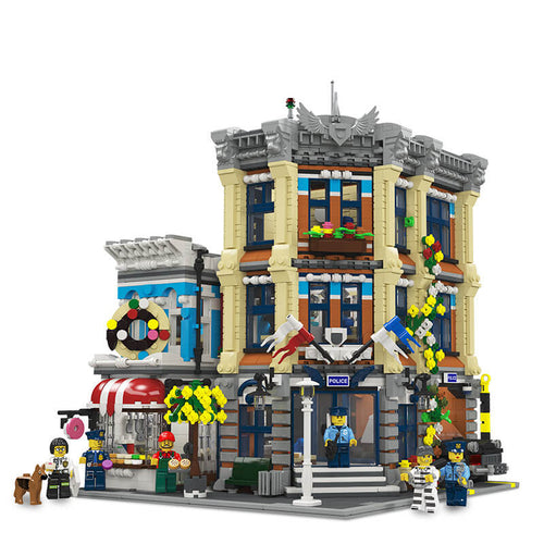 Afobrick JIE STAR 89134 Brick Town Police Station