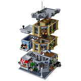 Afobrick JIE STAR 89134 Brick Town Police Station, view 2