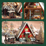 Afobrick JIE STAR 89141 Santa's House, view 2