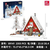 Afobrick JIE STAR 89141 Santa's House, view 4