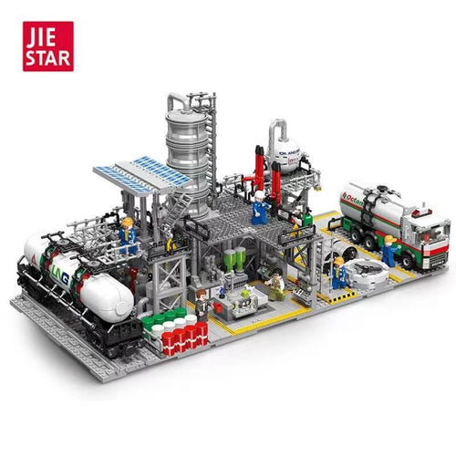Afobrick JIE STAR Chemical Plant Architectural Model