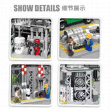 Afobrick JIE STAR Chemical Plant Architectural Model, view 4