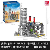 Afobrick JIE STAR Chemical Plant Architectural Model, view 6