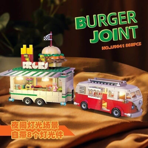 Afobrick JIE STAR JJ9041 Burger Joint