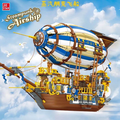 Afobrick JIE STAR JJ9126 Steampunk Airship