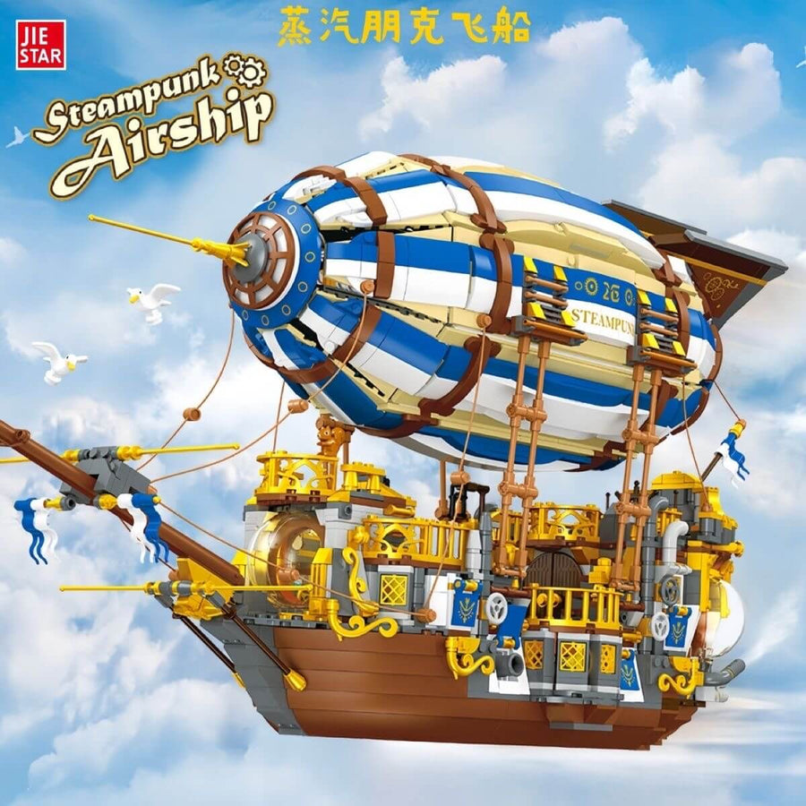 Afobrick JIE STAR JJ9126 Steampunk Airship
