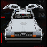 Afobrick JIE STAR 92004 Return To The Future DeLorean DMC-12 2716pcs, view 2