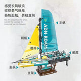 Afobrick JIESTAR 58123 Ocean Going Type 65 Sailboat, view 2