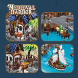 Afobrick JIESTAR 89152 Medieval Harbor, view 4