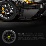 Afobrick JIE STAR 91102 Ferrari F12 Berlinetta, view 3