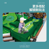Afobrick JUHANG 86017 Golf Resort Course 3022pcs, view 3