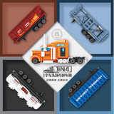 Afobrick KAZI Container Truck 4 IN 1, view 4